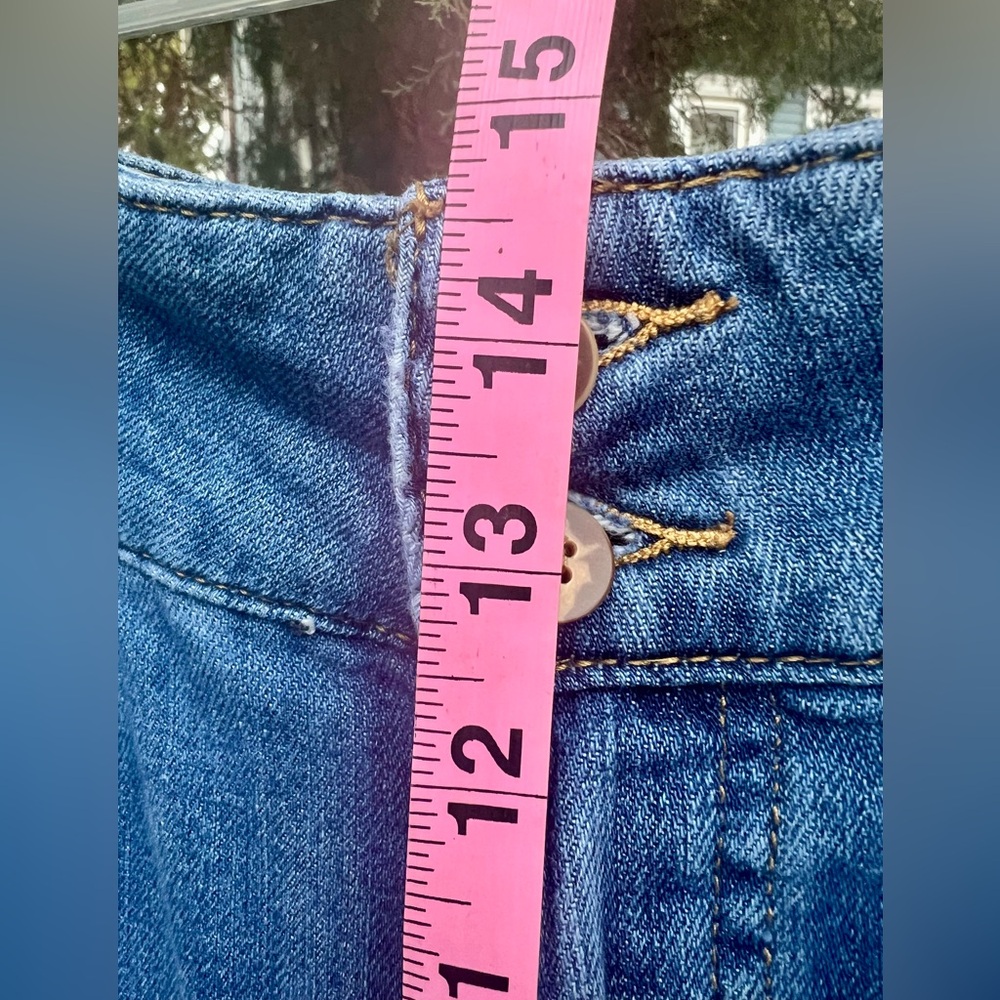 Pilcro and Letterpress Anthropologie Baggy Wide Leg Pleated Jeans 30 COTTON - Picture 7 of 13